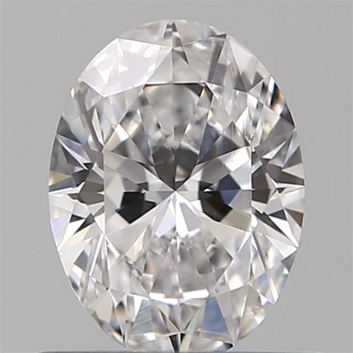 0.51 carat D-VVS1 Natūralus Oval Deimantas (1)