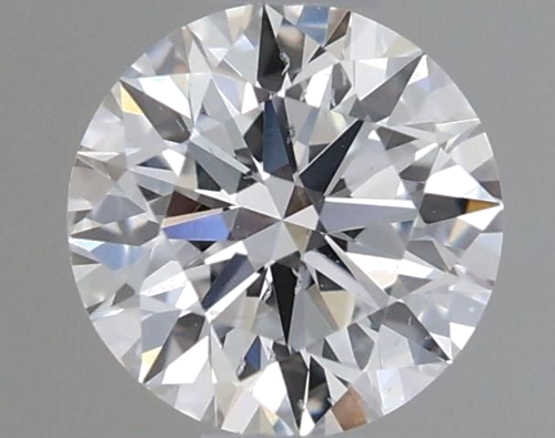 0.52 carat D-SI1 Excellent cut Natūralus Round Deimantas (1)