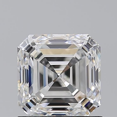 1.1 carat F-VS1 Natūralus Asscher Deimantas (1)