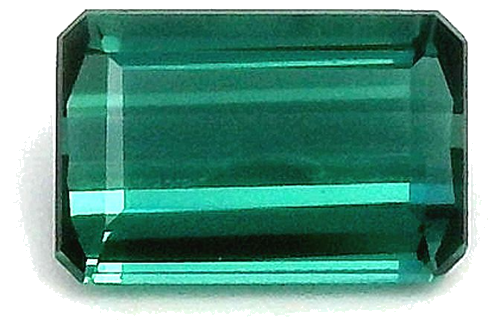 0.58 carat GREEN STEP cut Octagonal Tourmaline (1)