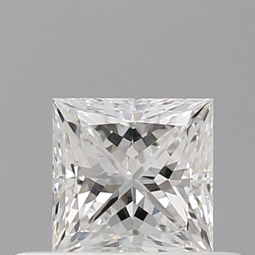 0.4 carat F-VVS1 Natūralus Princess Deimantas (1)