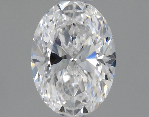 0.46 carat D-VVS2 Natūralus Oval Deimantas (1)