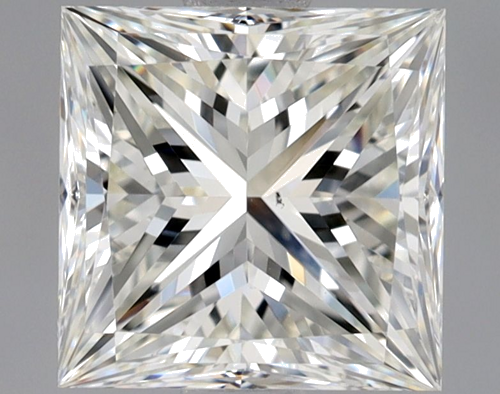 1.3 carat I-SI1 Natūralus Princess Deimantas (1)