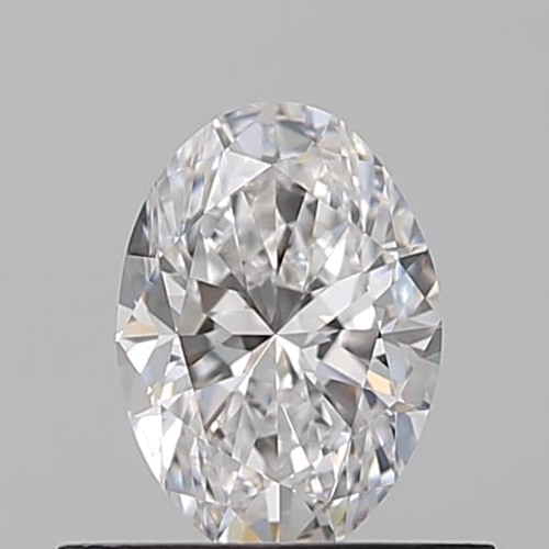 0.5 carat E-VVS2 Natūralus Oval Deimantas (1)