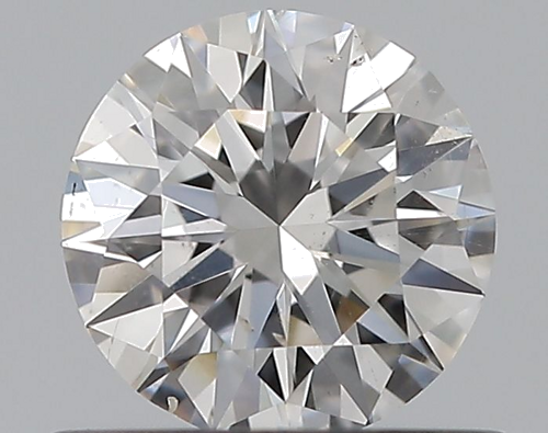 0.5 carat F-SI1 Excellent cut Natūralus Round Deimantas (1)