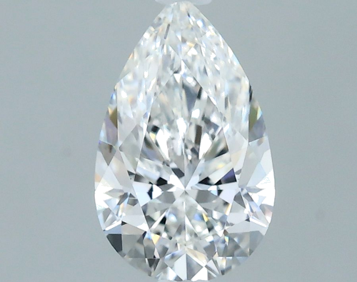 0.71 carat E-VVS1 Natūralus Pear Deimantas (1)