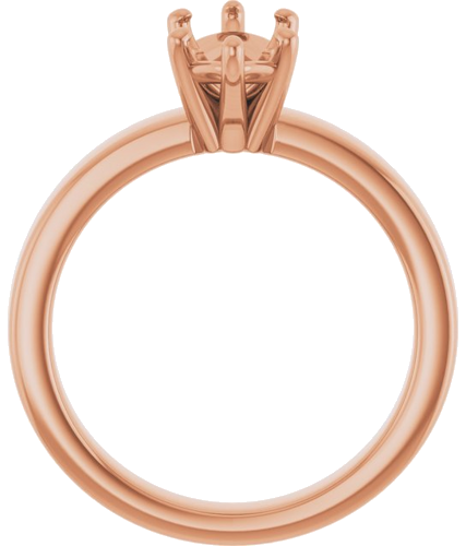 Sužadėtuvių Žiedas 14k rose gold Marquise 12mm x 6mm (2)