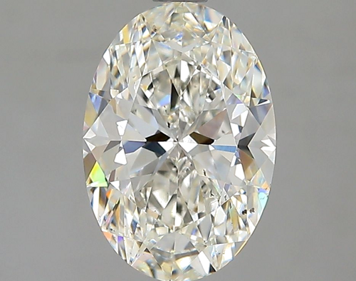 2.02 carat I-SI1 Natūralus Oval Deimantas (1)