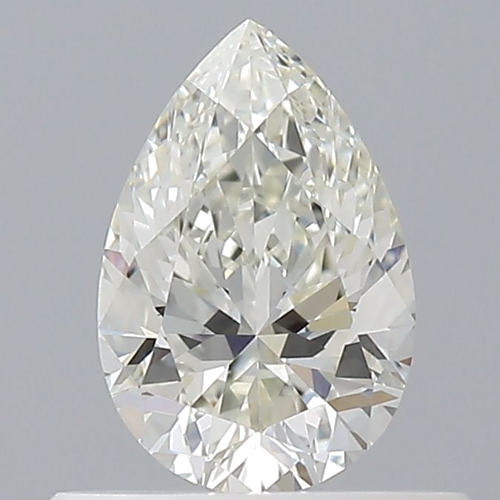 0.5 carat J-VVS1 Natūralus Pear Deimantas (1)