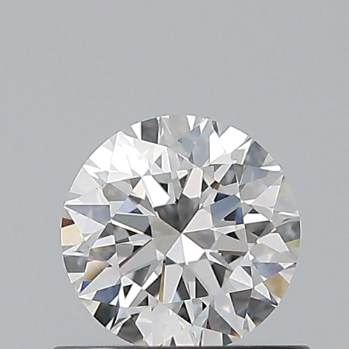 0.59 carat F-VVS1 Excellent cut Natūralus Round Deimantas (1)