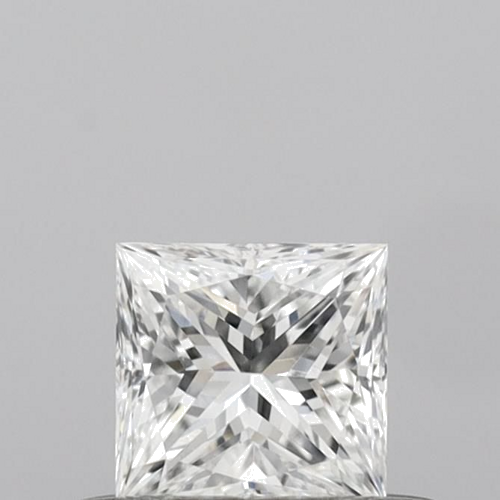 0.33 carat F-VVS2 Natūralus Princess Deimantas (1)