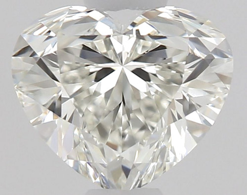 0.52 carat I-VS1 Natūralus Heart Deimantas (1)