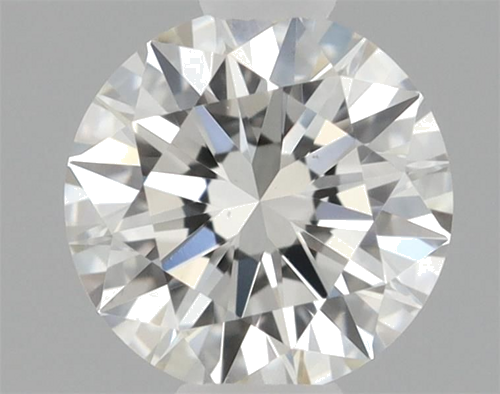 0.32 carat I-VS2 Excellent cut Natūralus Round Deimantas (1)