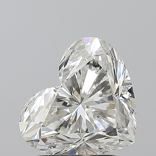 2.02 carat I-SI2 Natūralus Heart Deimantas (1)