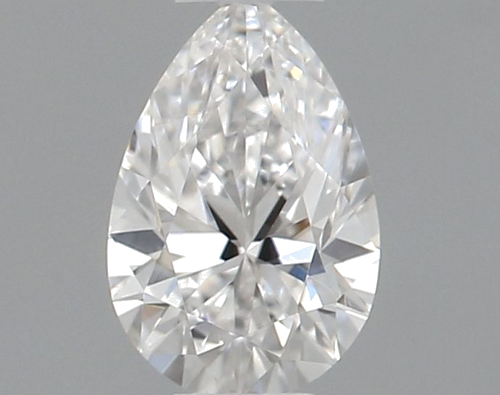0.24 carat D-VVS1 Natūralus Pear Deimantas (1)