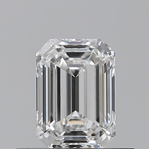 0.52 carat F-VVS2 Natūralus Emerald Deimantas (1)