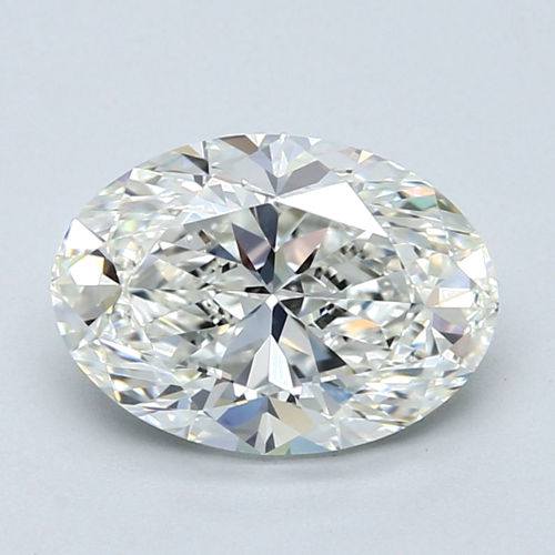 3.01 carat H-VVS1 Natūralus Oval Deimantas (1)