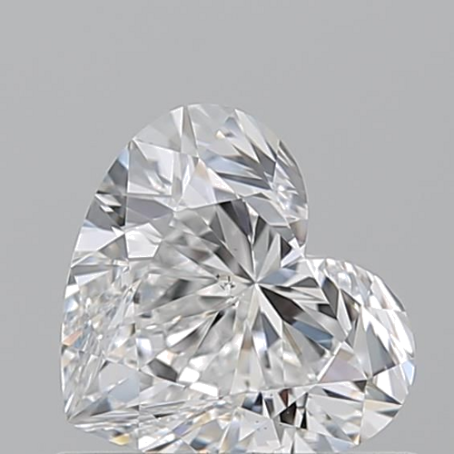 0.7 carat E-VS2 Natūralus Heart Deimantas (1)