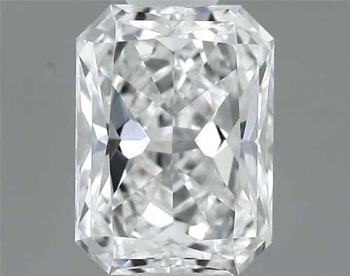 0.41 carat E-VVS1 Natūralus Radiant Deimantas (1)