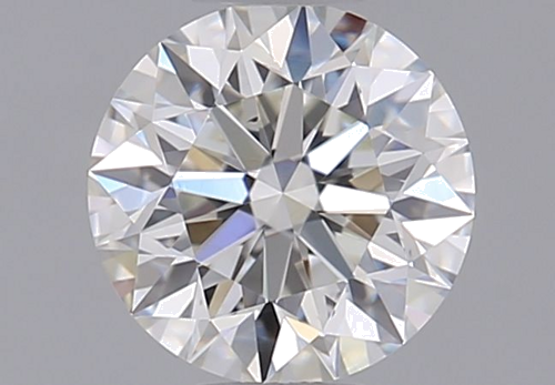 0.53 carat I-VS2 Excellent cut Natūralus Round Deimantas (1)