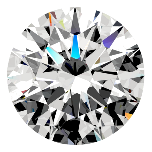0.3 carat H-VS1 Excellent cut Natūralus Round Deimantas (1)