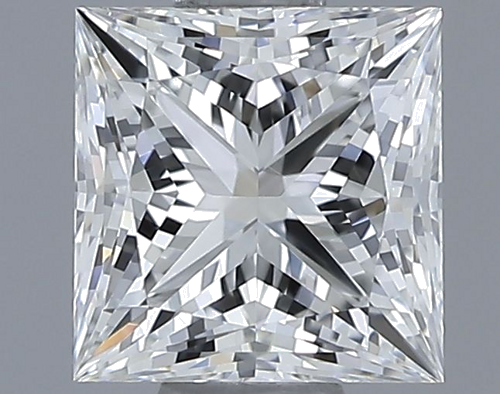 0.8 carat F-VS1 Natūralus Princess Deimantas (1)