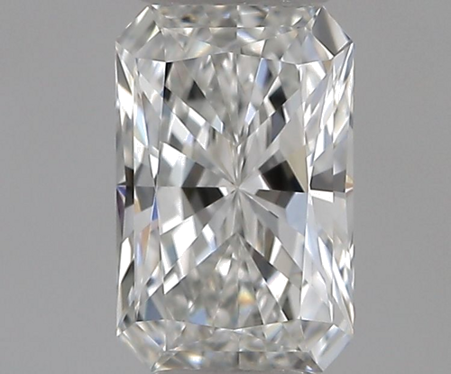 0.4 carat F-VVS1 Natūralus Radiant Deimantas (1)
