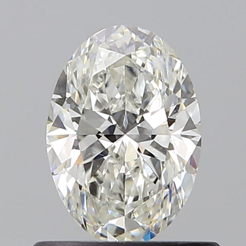 0.61 carat H-SI1 Natūralus Oval Deimantas (1)
