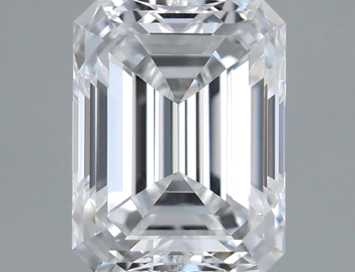 0.51 carat D-VVS1 Natūralus Emerald Deimantas (1)