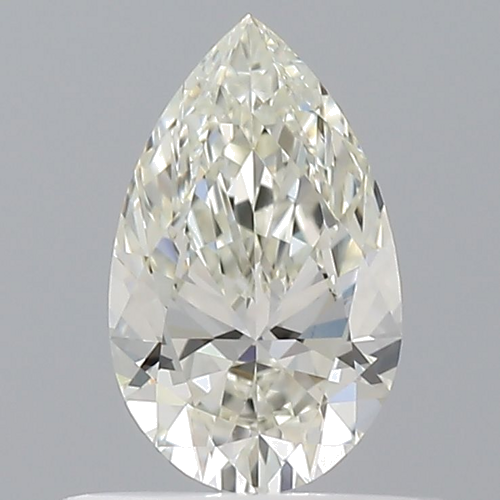 0.5 carat J-IF Natūralus Pear Deimantas (1)