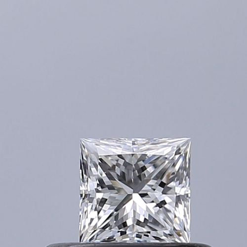 0.3 carat D-VVS1 Natūralus Princess Deimantas (1)