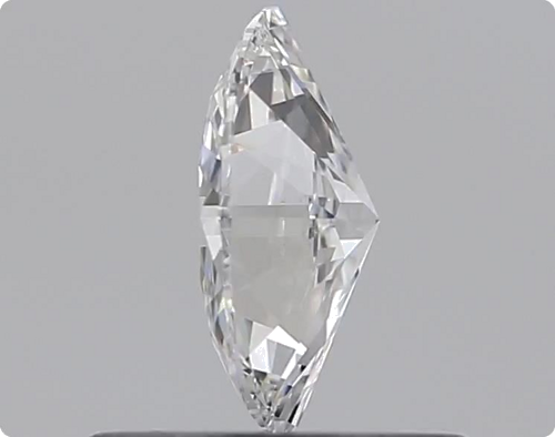 0.4 carat E-SI1 Natūralus Oval Deimantas (1)
