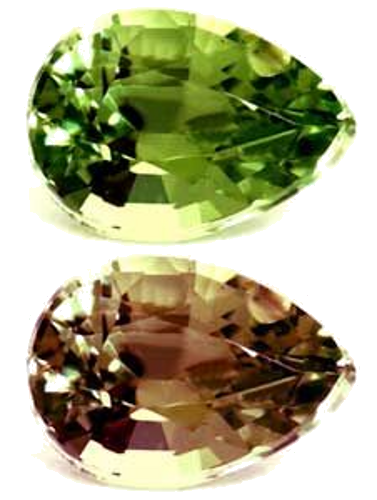 0.4 carat GREEN Pear Alexandrite (1)