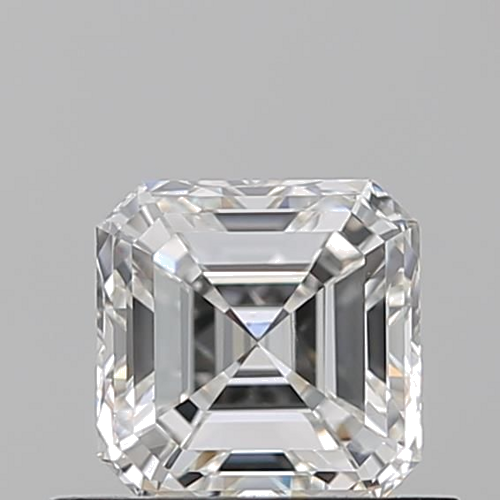 0.6 carat F-VS2 Natūralus Asscher Deimantas (1)