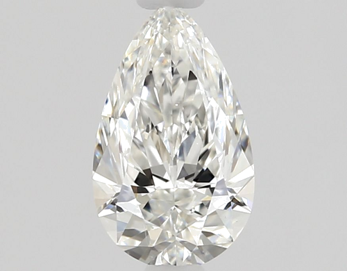 0.55 carat H-VS2 Natūralus Pear Deimantas (1)