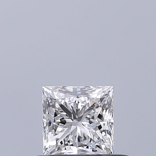 0.4 carat D-VVS1 Natūralus Princess Deimantas (1)