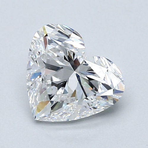 1.5 carat D-SI1 Natūralus Heart Deimantas (1)