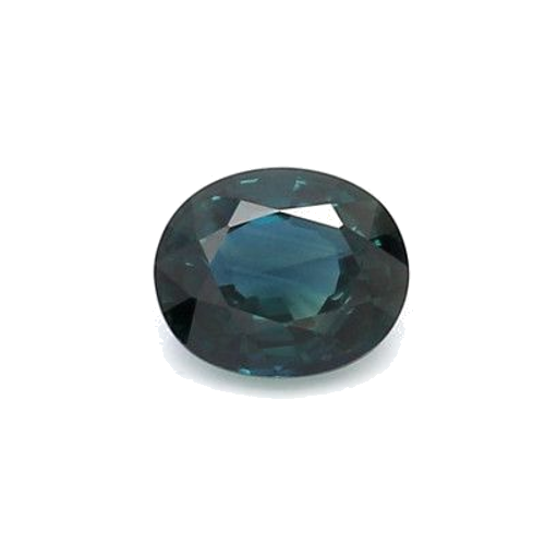 0.82 carat BLUE BRILLIANTSTEP cut Oval Safyras (1)