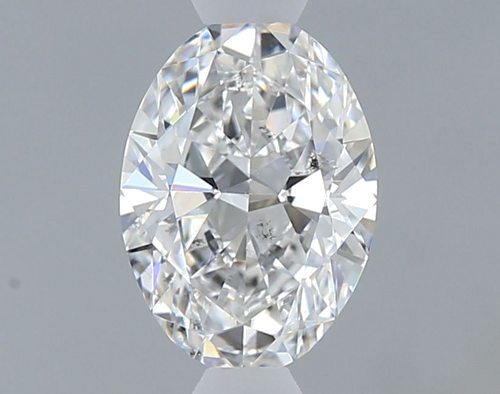 0.53 carat E-SI2 Natūralus Oval Deimantas (1)