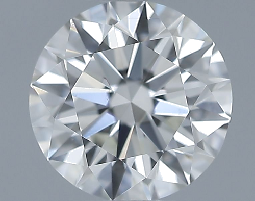 0.51 carat I-SI1 Excellent cut Natūralus Round Deimantas (1)