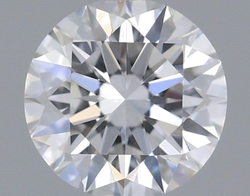 0.51 carat D-VVS2 Excellent cut Natūralus Round Deimantas (1)