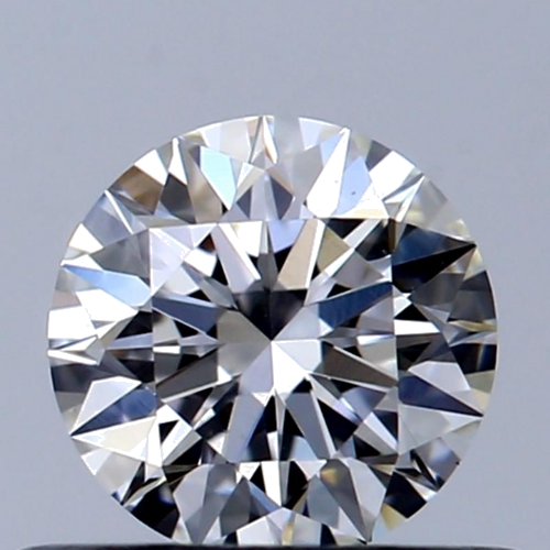 0.42 carat F-SI1 Excellent cut Natūralus Round Deimantas (1)