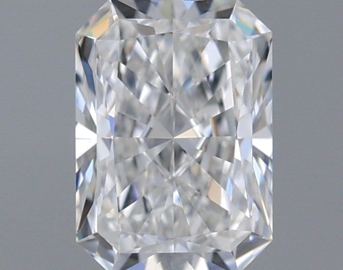 0.53 carat F-VVS2 Natūralus Radiant Deimantas (1)