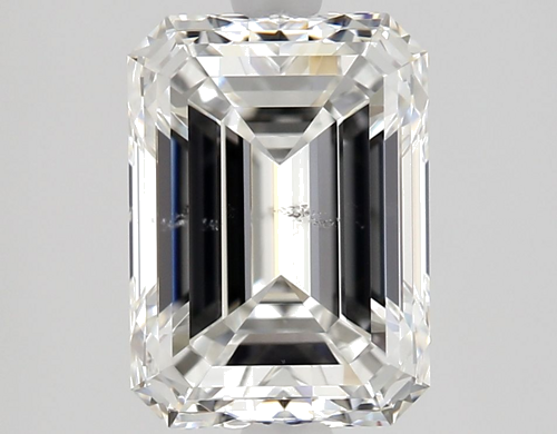 2.01 carat F-SI2 Natūralus Emerald Deimantas (1)