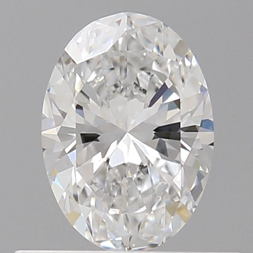 0.51 carat D-VVS2 Natūralus Oval Deimantas (1)