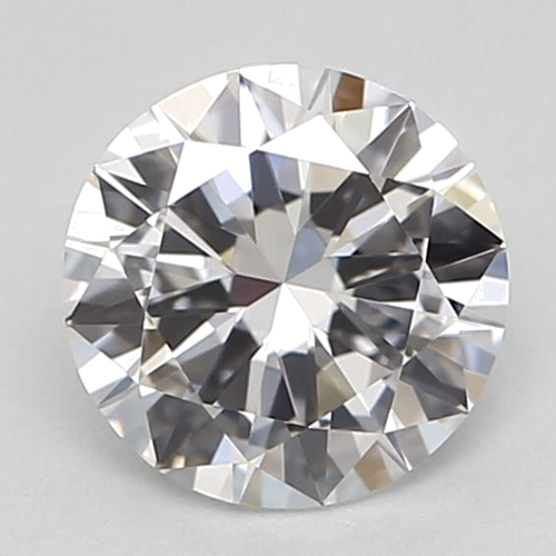 0.5 carat D-VVS1 Very Good cut Natūralus Round Deimantas (1)