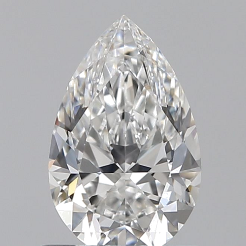 0.7 carat E-VVS1 Natūralus Pear Deimantas (1)