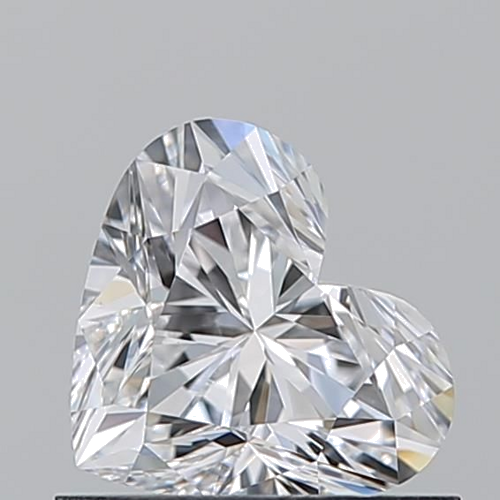 0.7 carat D-VS1 Natūralus Heart Deimantas (1)