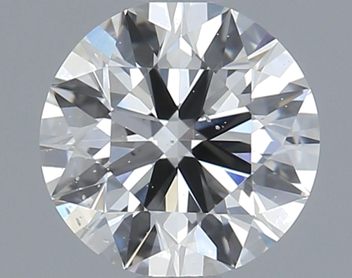 0.76 carat I-SI1 Excellent cut Natūralus Round Deimantas (1)