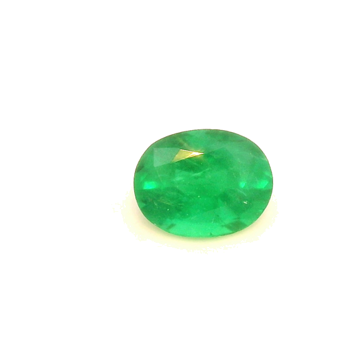 0.4 carat GREEN Oval Smaragdas (1)